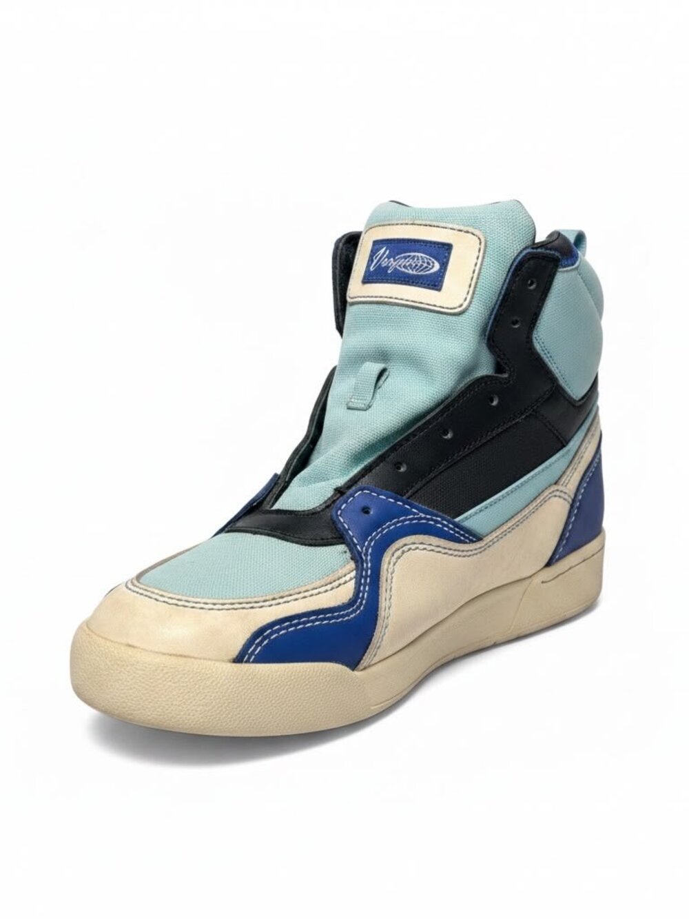Goretex Vasquez Men Skywalk Trail High Top Sneakers Blue Beige 10.5 (A1)